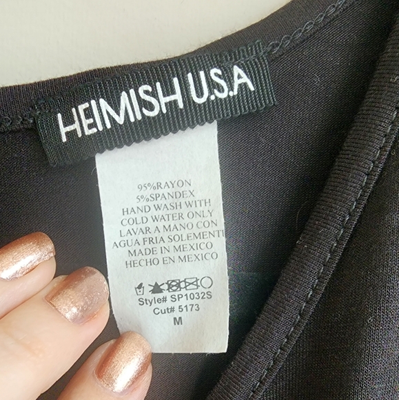 NWOT Belted Black Romper - Picture 5 of 7